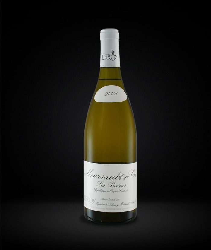 法國-樂花酒莊 夏山蒙哈榭‧維傑一級園白酒 MAISON LEROY MEURSAULT 1ER CRU LES PERRIERES 2008