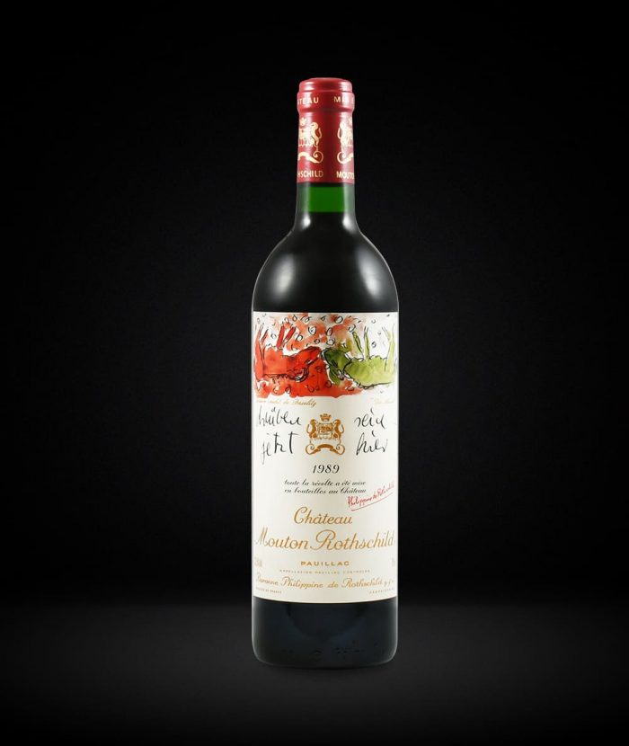 法國-慕東堡紅酒 MOUTON ROTHSCHILD 1989