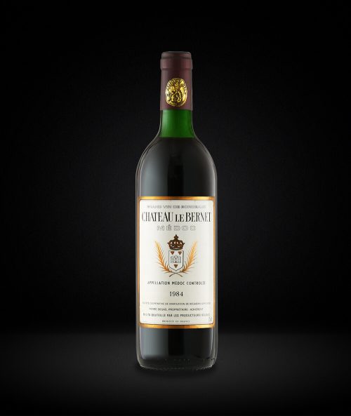 法國波爾多-樂博納堡紅酒 CHÂTEAU LE BERNET BORDEAUX 1984