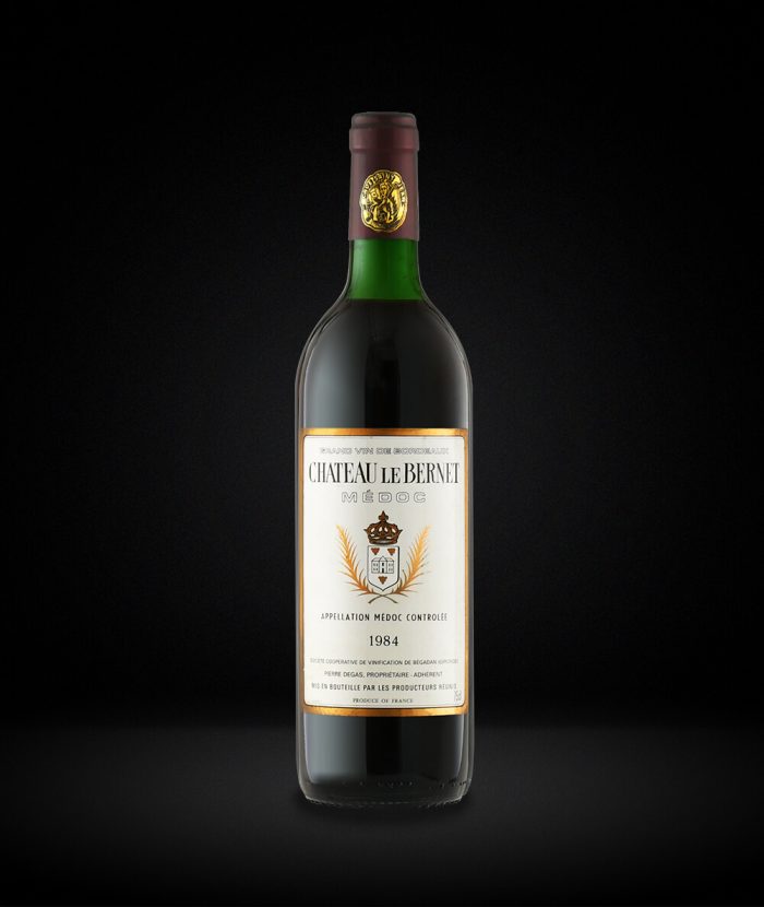 法國波爾多-樂博納堡紅酒 CHÂTEAU LE BERNET BORDEAUX 1984