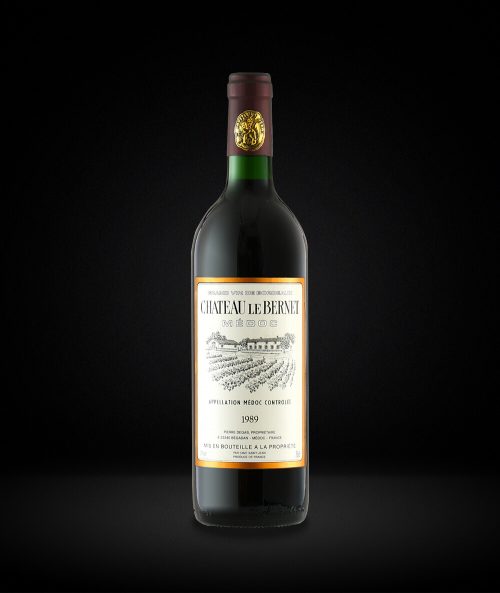 法國波爾多-樂博納堡紅酒 CHÂTEAU LE BERNET BORDEAUX 1989